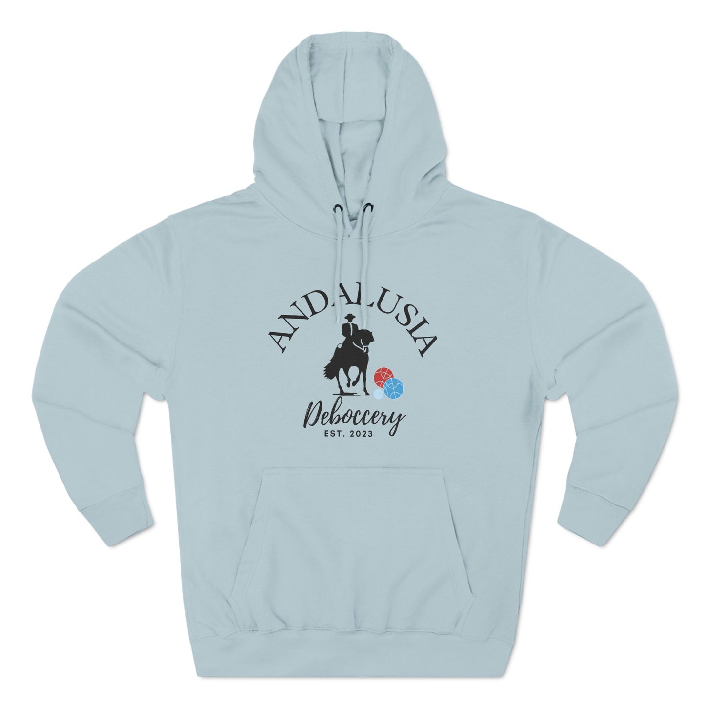 Andalusia Deboccery 80% cotton/20% poly Lane 7 - Three-Panel Fleece Hoodie