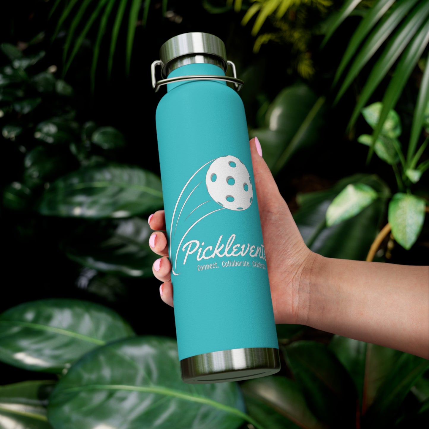 PICKLEVENTS Copper Vacuum Insulated Bottle, 22oz