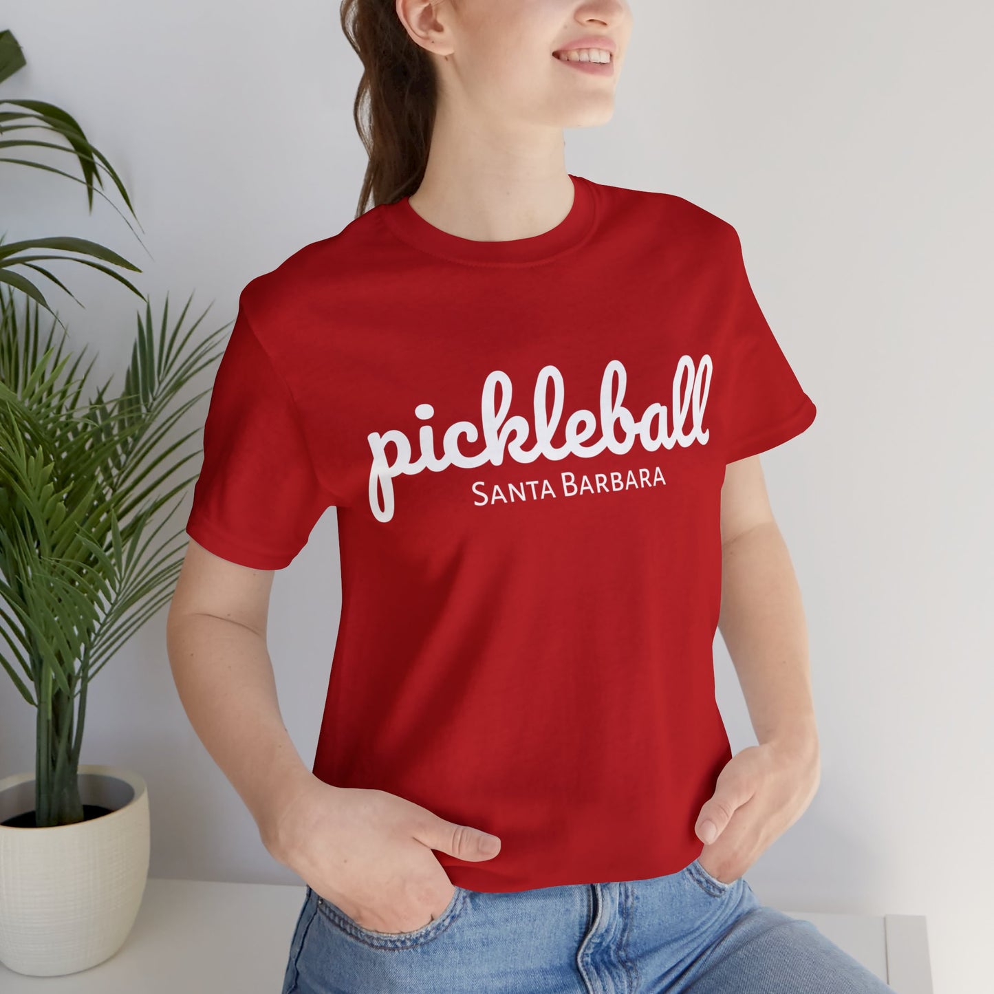 Pickleball Script Customize YOUR destination - 3 day - Unisex 100% airline cotton Jersey Short Sleeve Tee