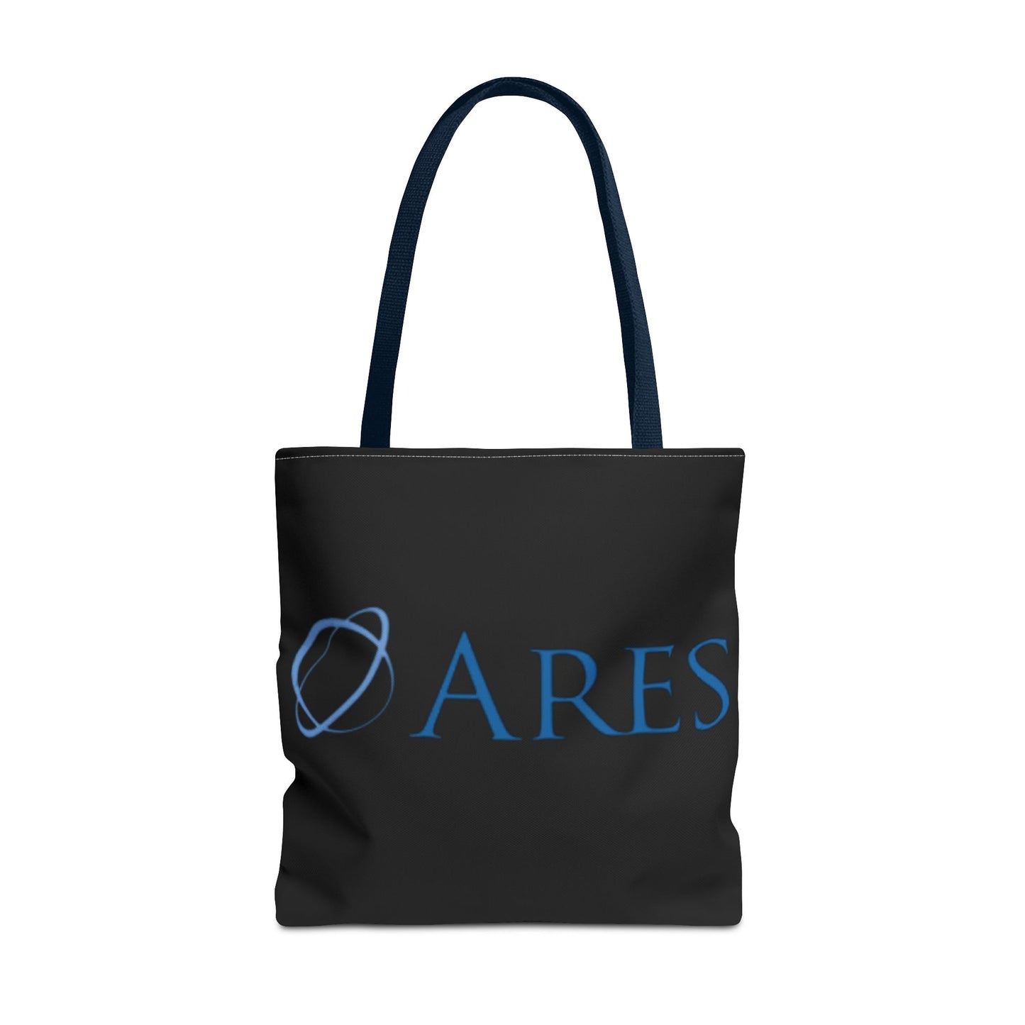 Ares Logo Tote Bag - Stylish Black Carryall for Everyday Use