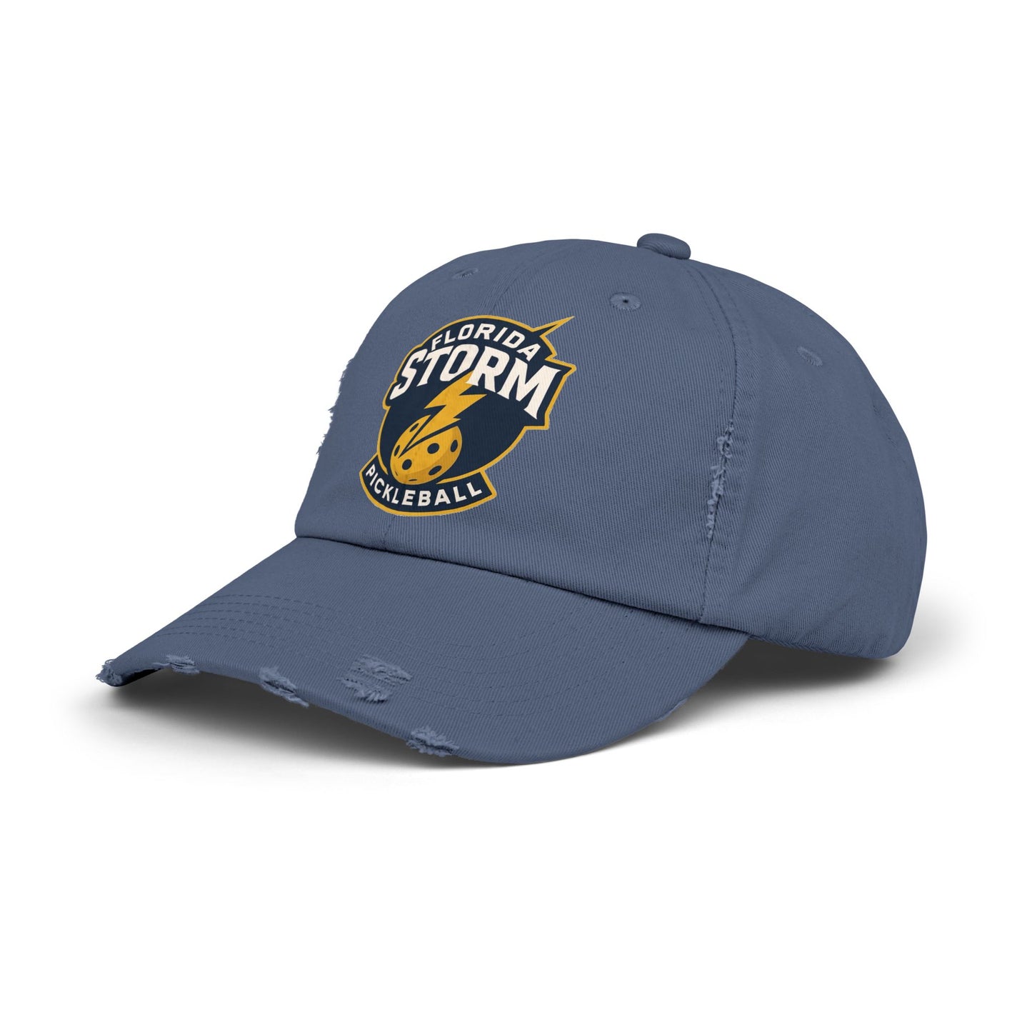 Florida Storm Unisex Distressed Hat - Printed large logo