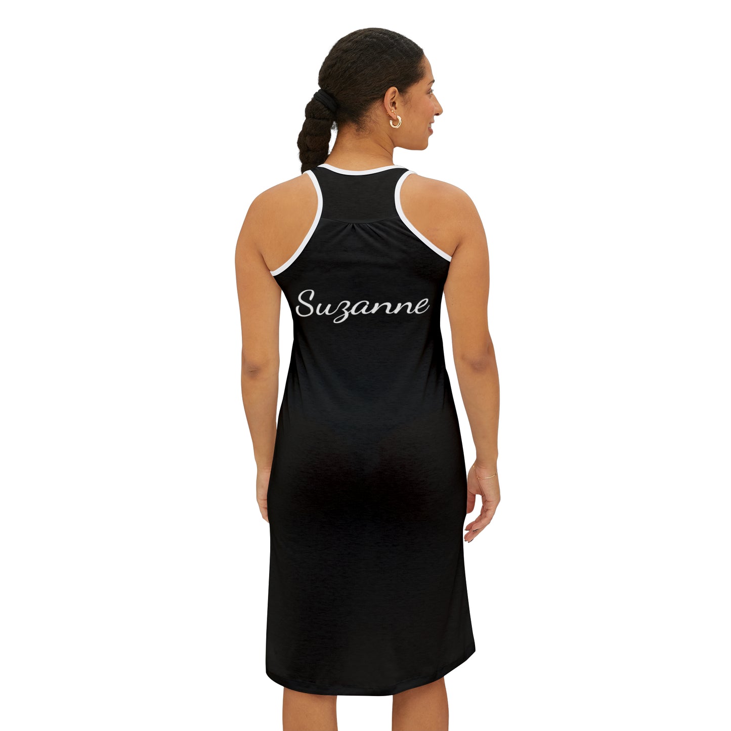Del Webb Pickleball - Women's Racerback Dress customize back