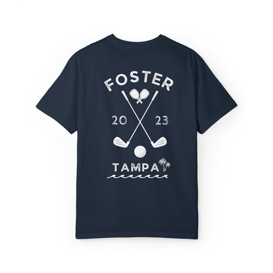 Foster Family T-shirts - Unisex Garment-Dyed T-shirt, Beachy Comfort Colors