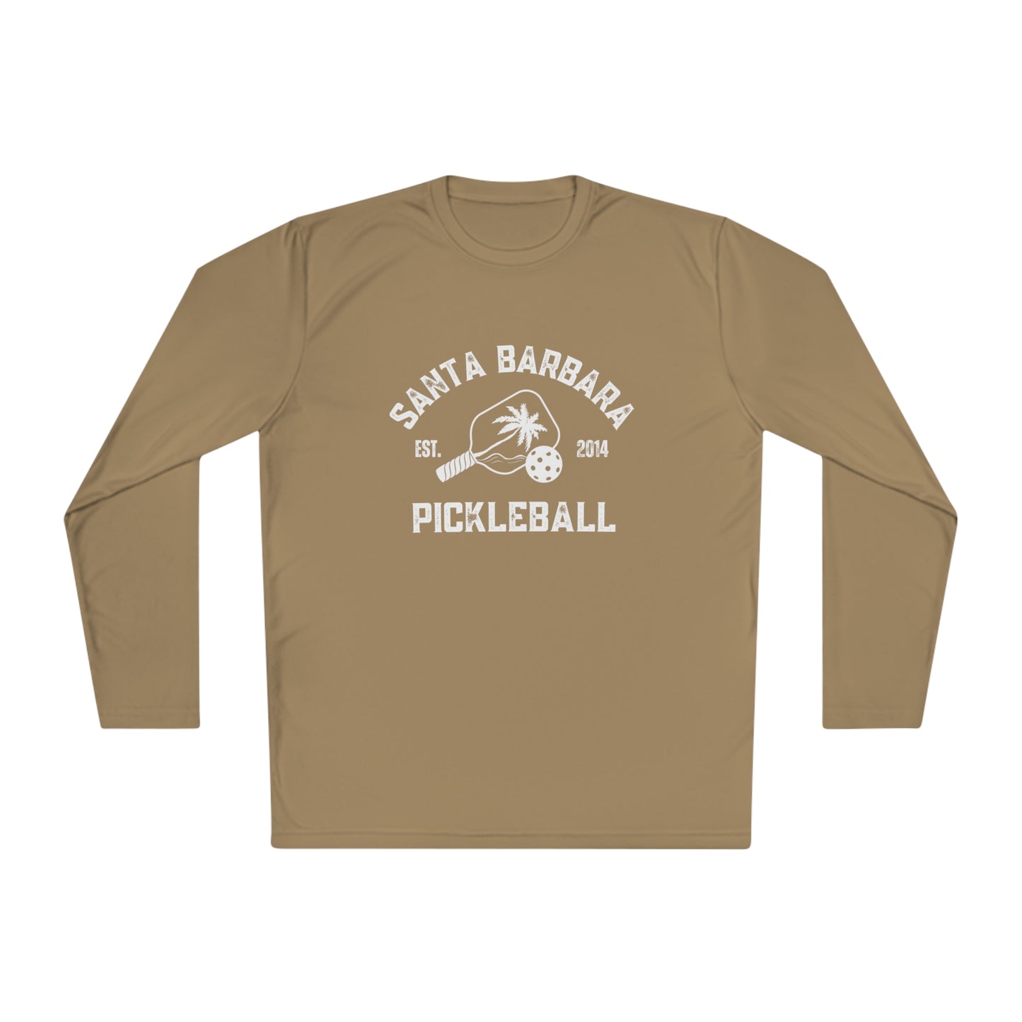 Santa Barbara Pickleball UNISEX- Fuller Cut (more colors) Light Weight, Moisture Wicking, SPF 40 Long Sleeve Tee