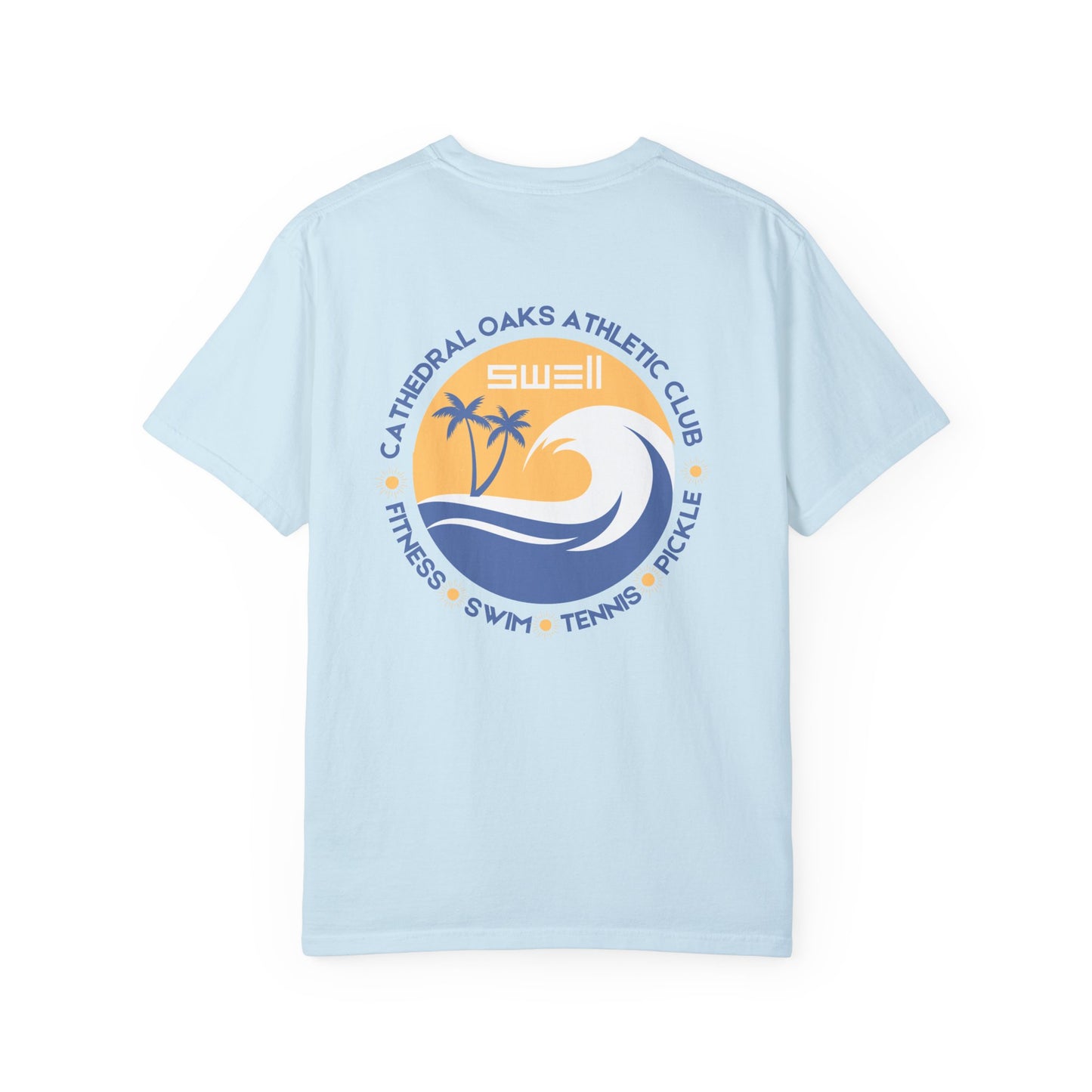 Cathedral Oaks Athletic Club - Fitness/Swim/Tennis/Pickle -Unisex Garment-Dyed T-shirt