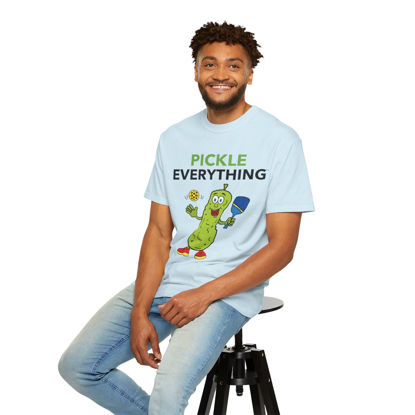 Pickle Everything Unisex Garment-Dyed T-shirt