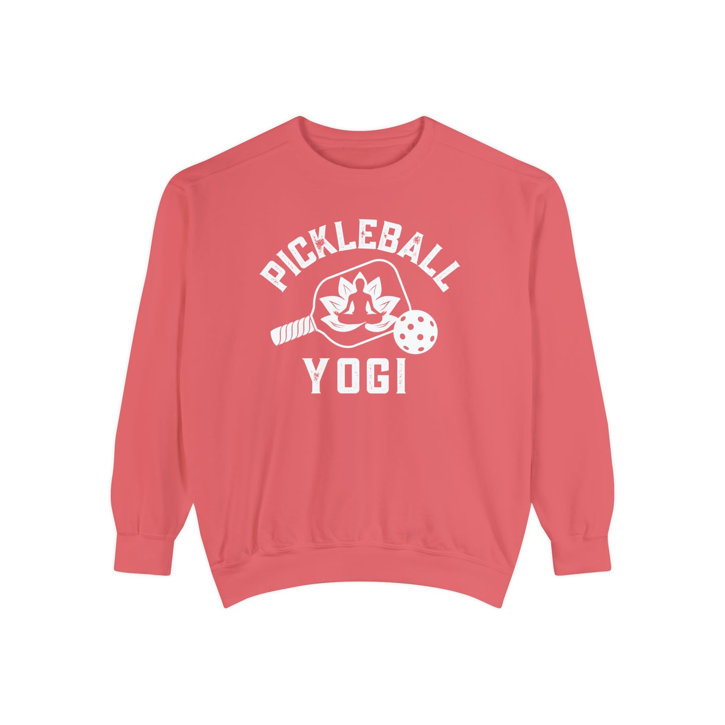 Pickleball Yogi - Unisex Garment-Dyed Sweatshirt