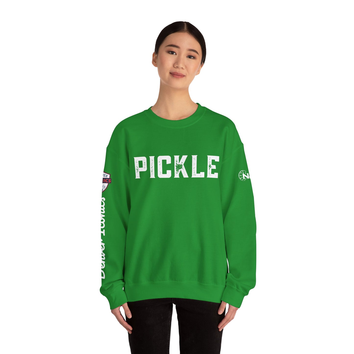 PICKLE/ Denver Iconics sleeve - Customize Crew - add name on back