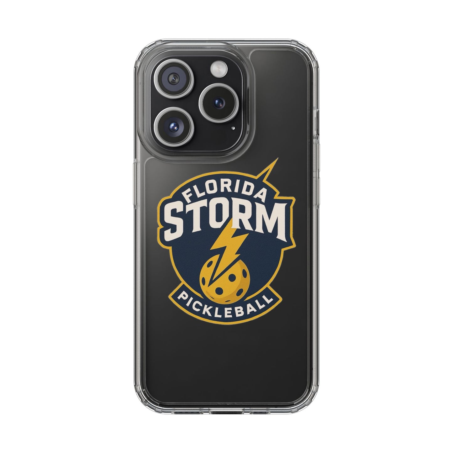 Florida Pickleball Clear IPhone Cases - all phone styles