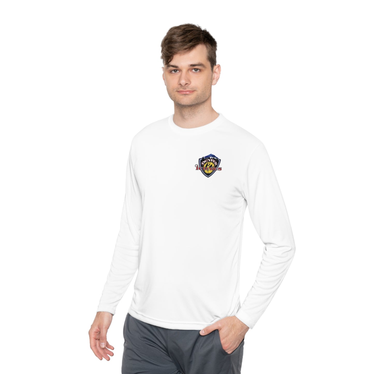 Denver Iconics NPL Team - Unisex Fuller Cut -Moisture Wicking Lightweight Long Sleeve, SPF 40