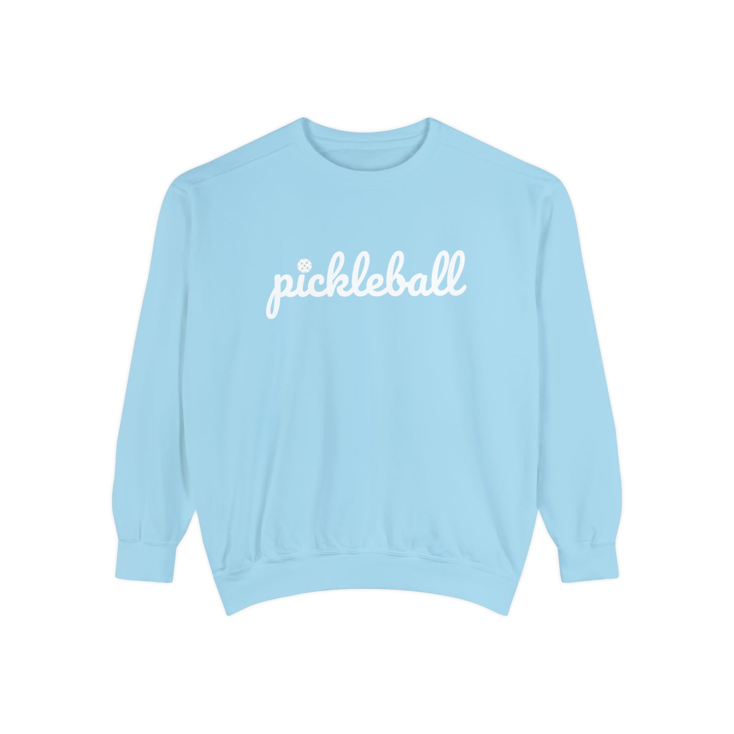 New Pickleball Script w/ Ball - Unisex Garment Dyed, Comfort Colors