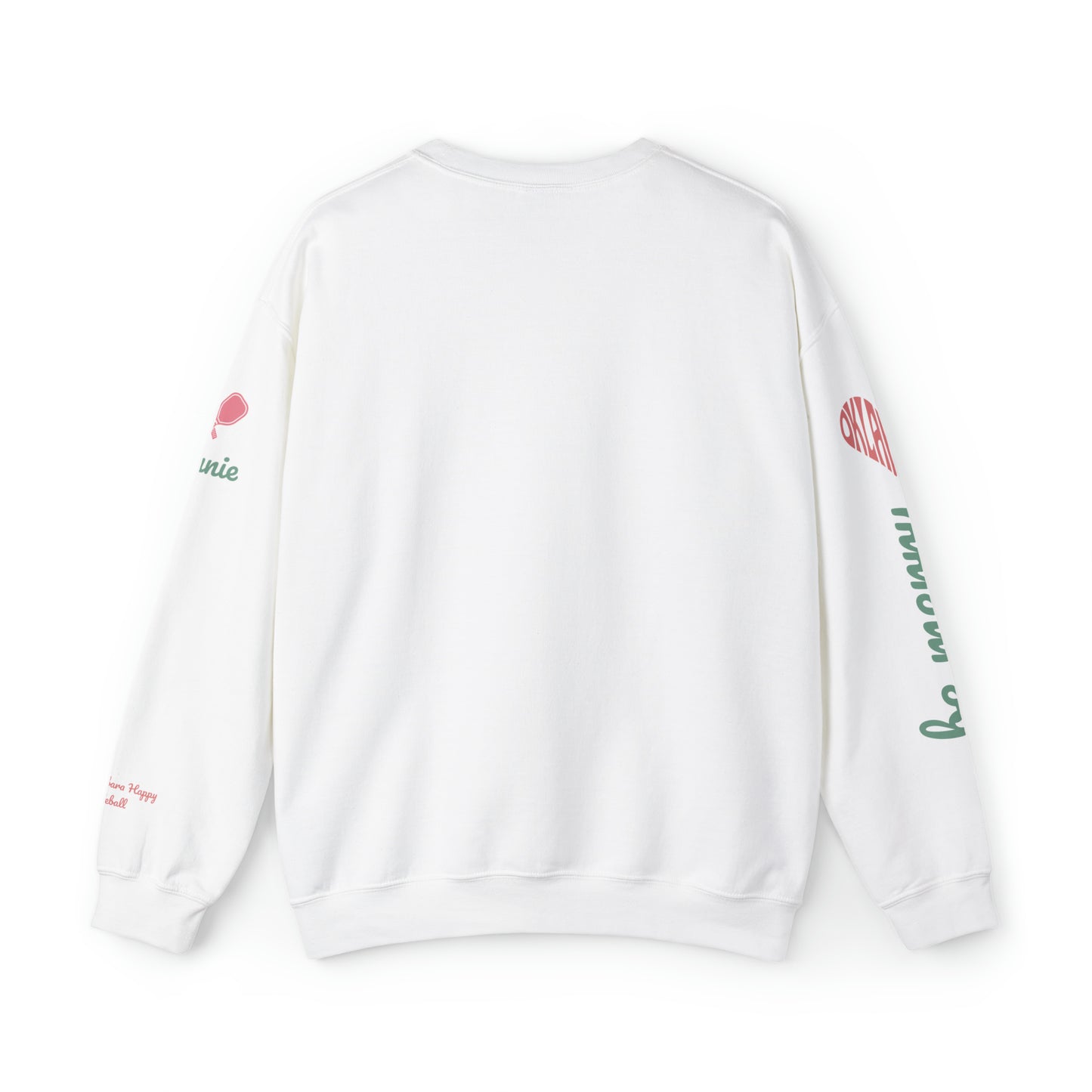 Connie - PICKLE Holiday White Crew