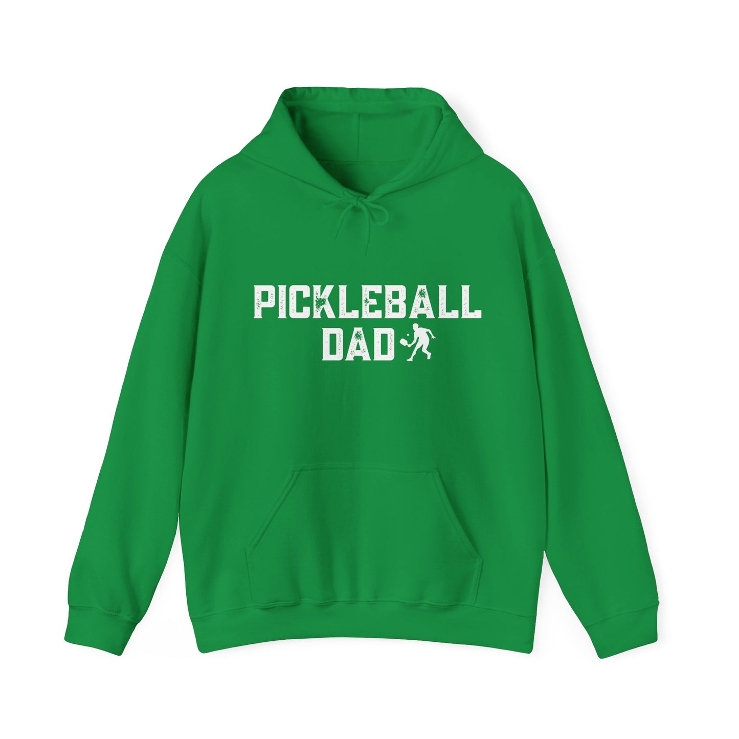 Pickleball Dad - Unisex 50/50 Hoodie (can customize name on sleeve or back)