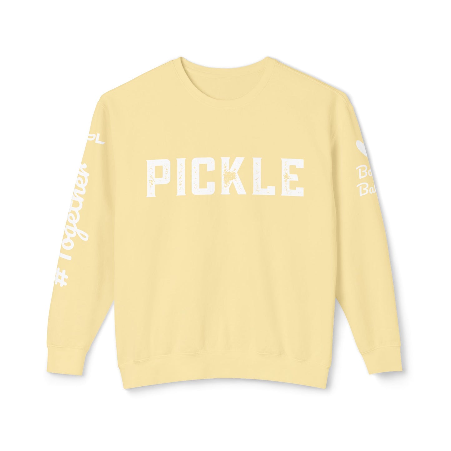 Customize my Garment Dyed - Unisex Lightweight Crew - can add name or sponsors