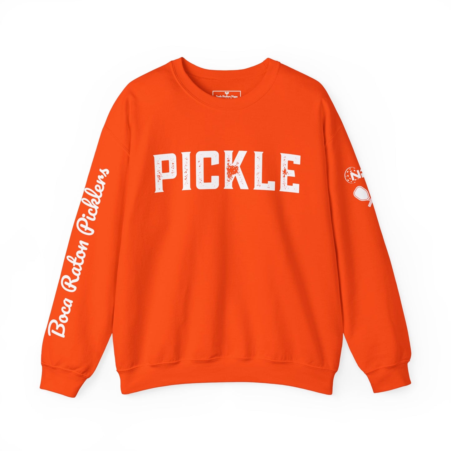 Boca Raton Picklers NPL Team - Custom Crew/Sleeves Boca Raton Picklers - personalize sleeve and or back