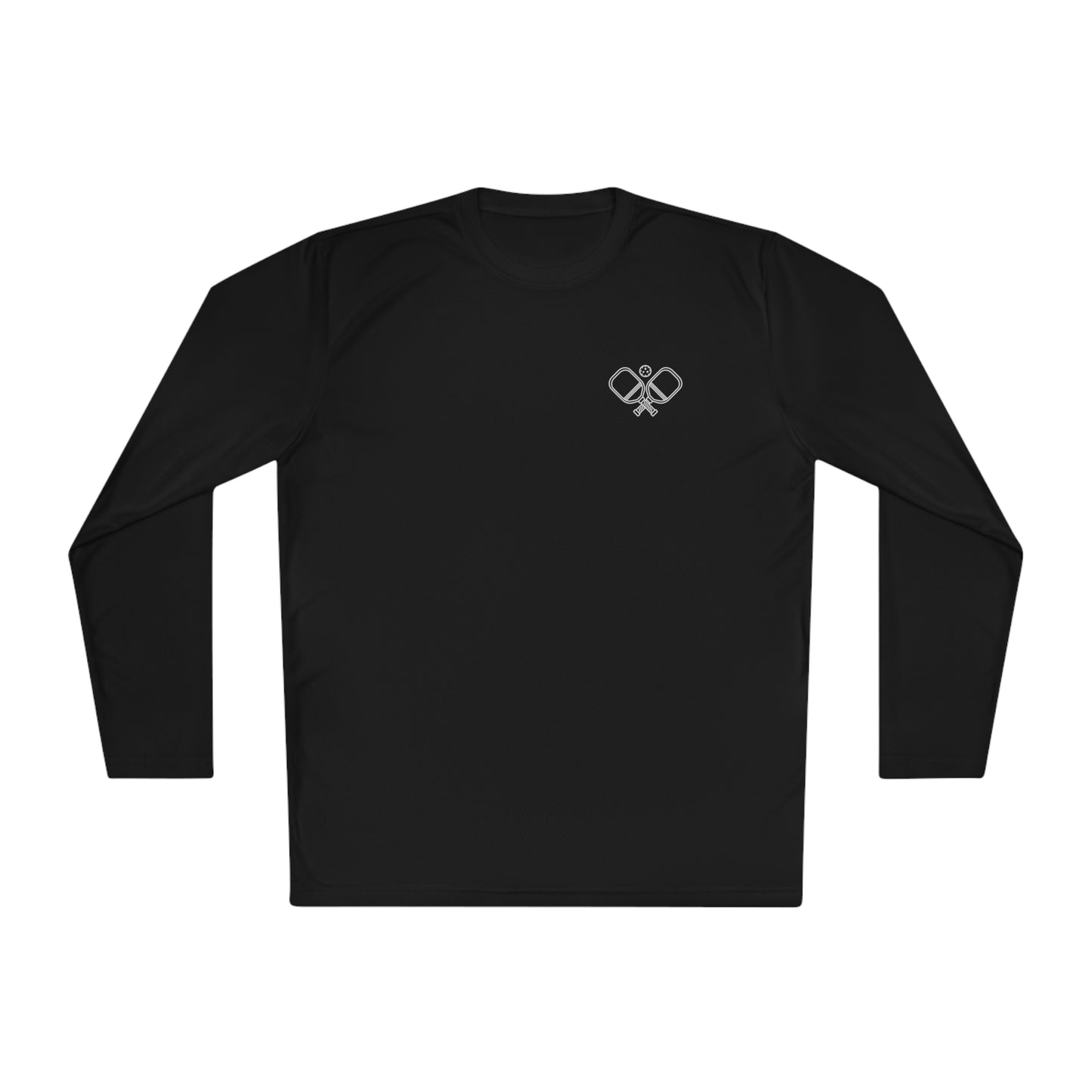 Hooked on Pickleball, Sunshine & Sushi- Unisex moisture wicking Lightweight Long Sleeve Tee spf 40
