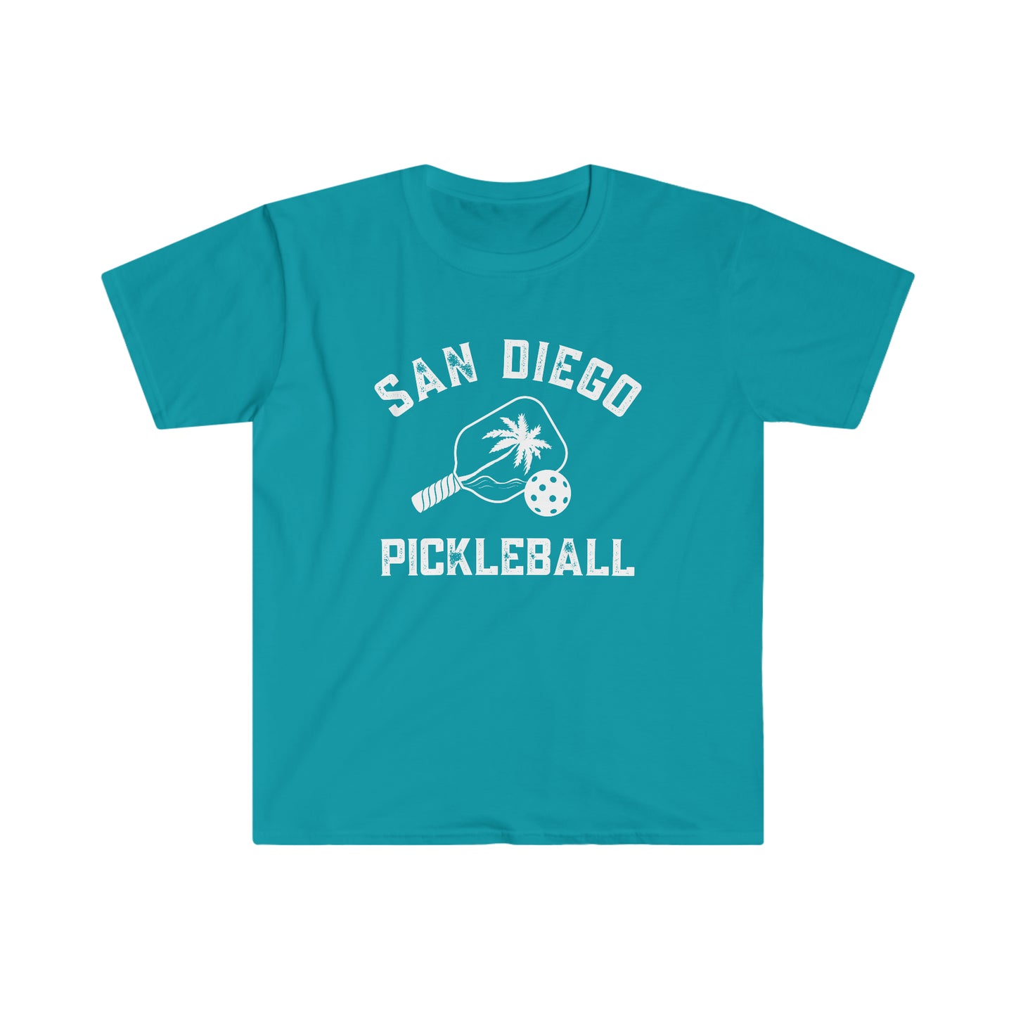 San Diego Pickleball - Unisex Softstyle T-Shirt