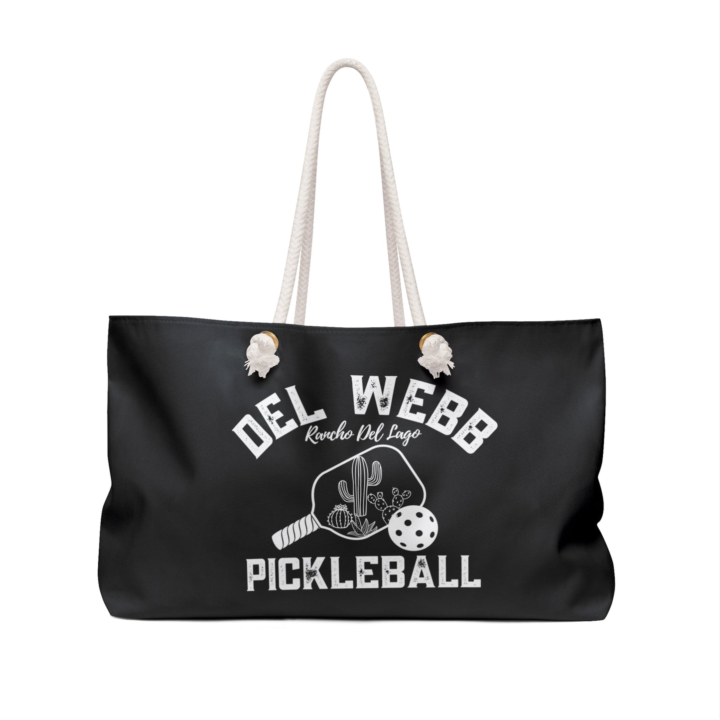 Del Webb Pickleball Weekender Court Bag - can customize w/ name