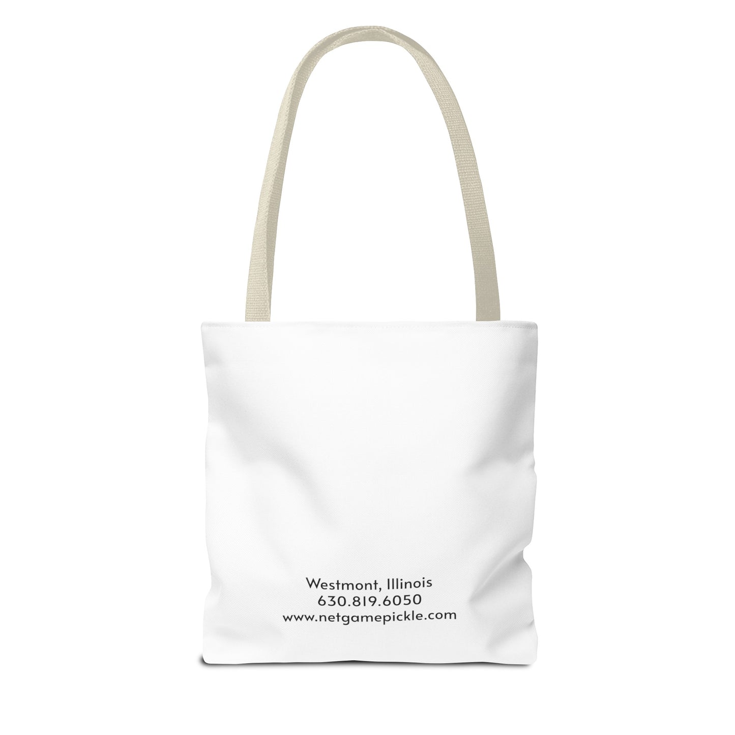 Net Game White Bag 13 x 13 2 sided