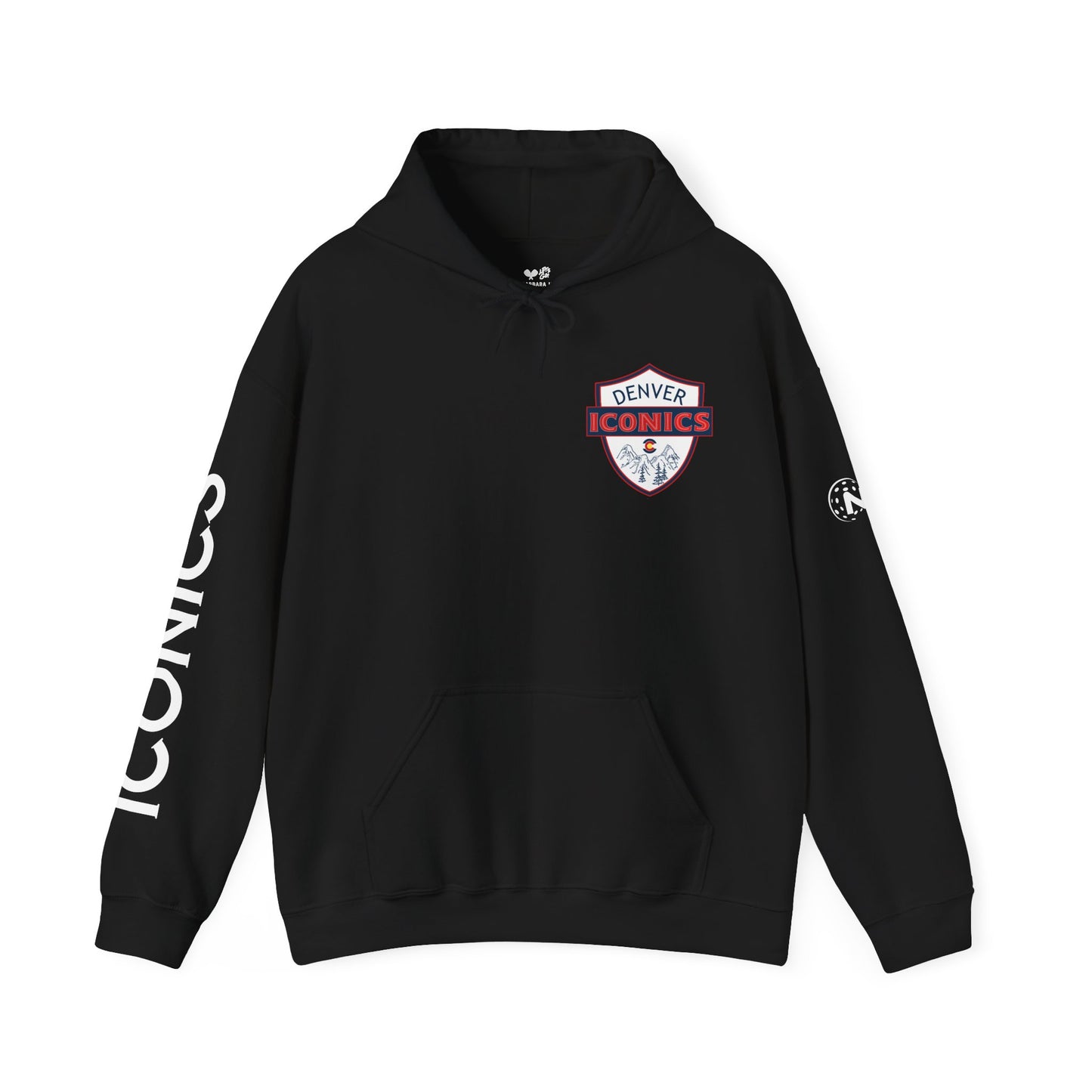 SHANE Denver Iconics Unisex Hoodie. 50% cotton/poly - Customize name to back or sleeve