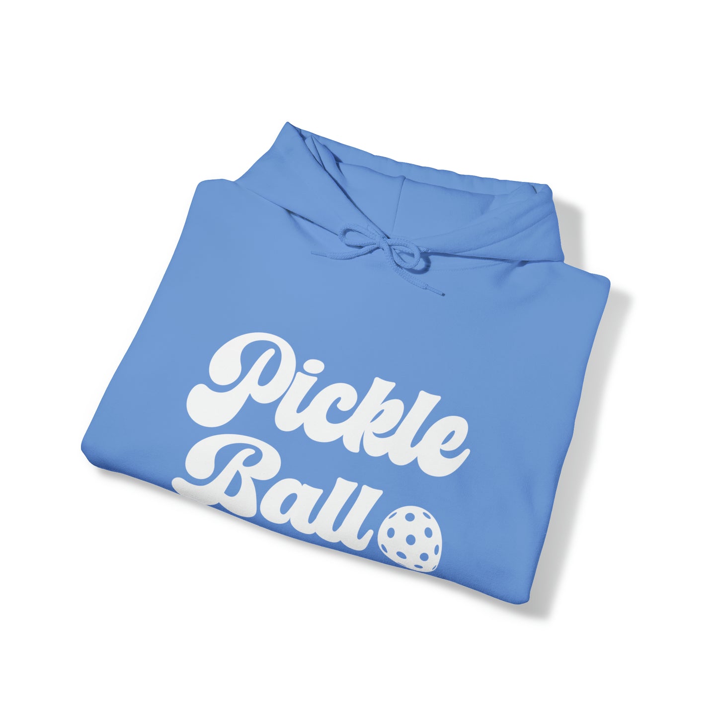 Retro Pickleball Hoodie - customize sleeves & back, add in notes