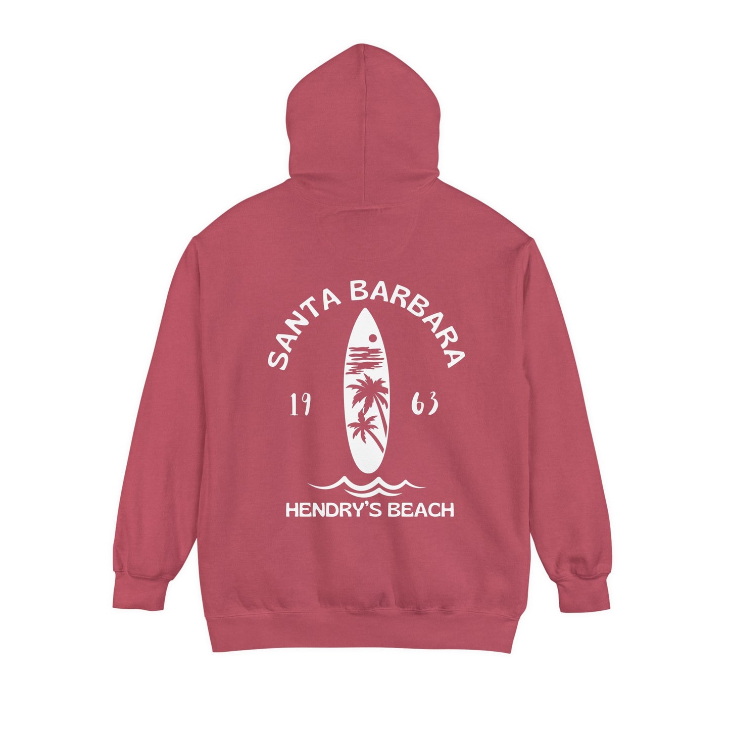 Santa Barbara - Hendry’s Beach -Hoodie - Comfort Colors