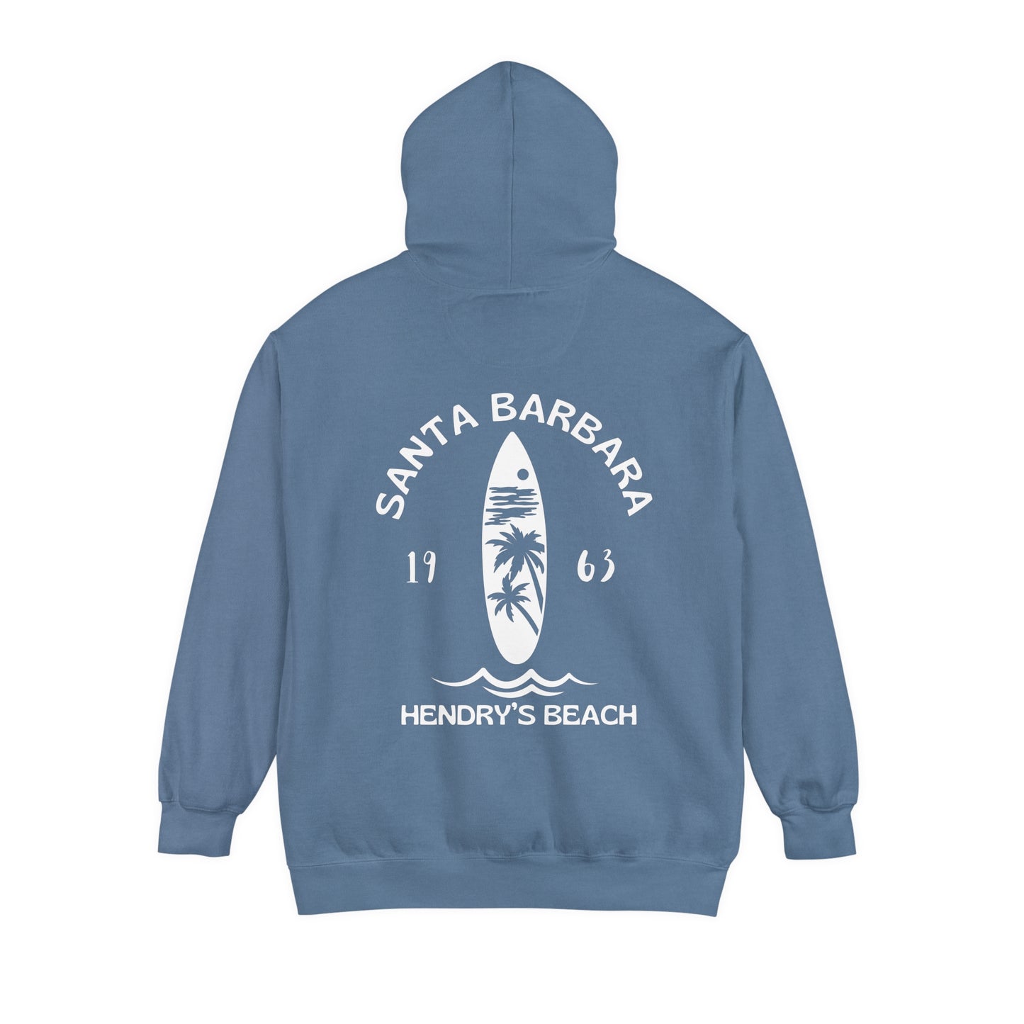 Santa Barbara - Hendry’s Beach -Hoodie - Comfort Colors