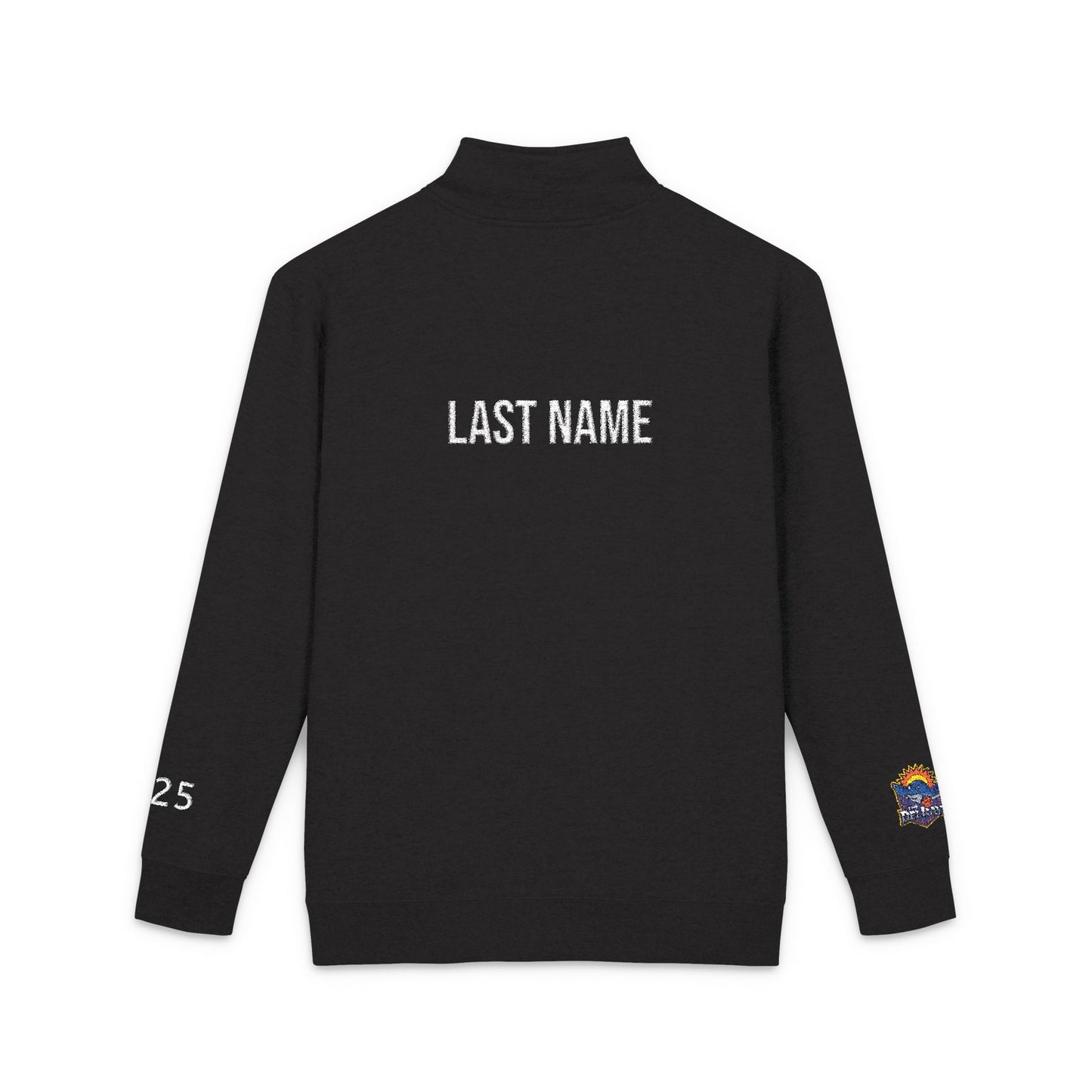 US Legends - or your logos - Unisex Fleece 1/4 Zip Embroidered 4 sides - Cotton Heritage