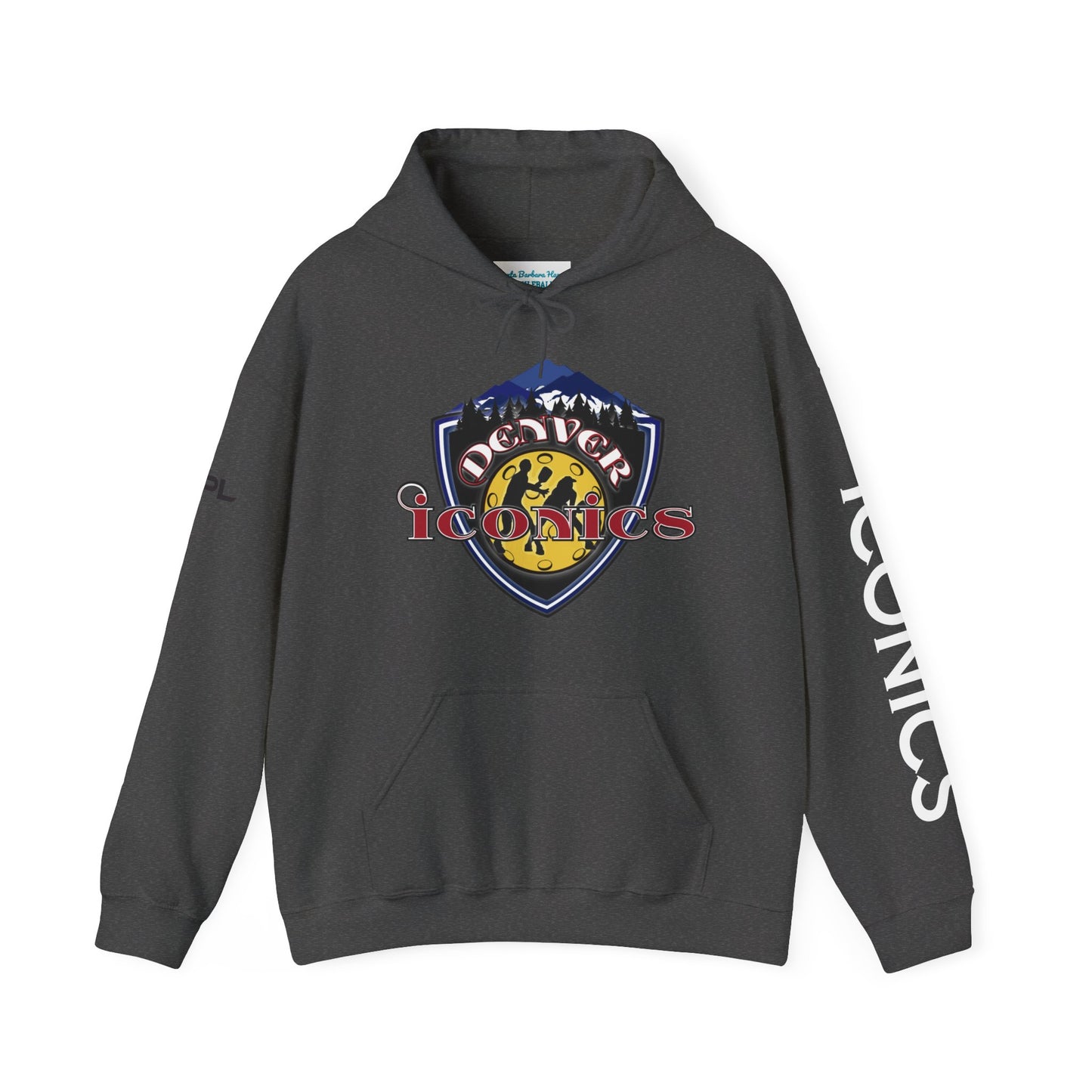 Denver Iconics NPL Team - 4 Sided Design - Unisex Hoodie (customize name)