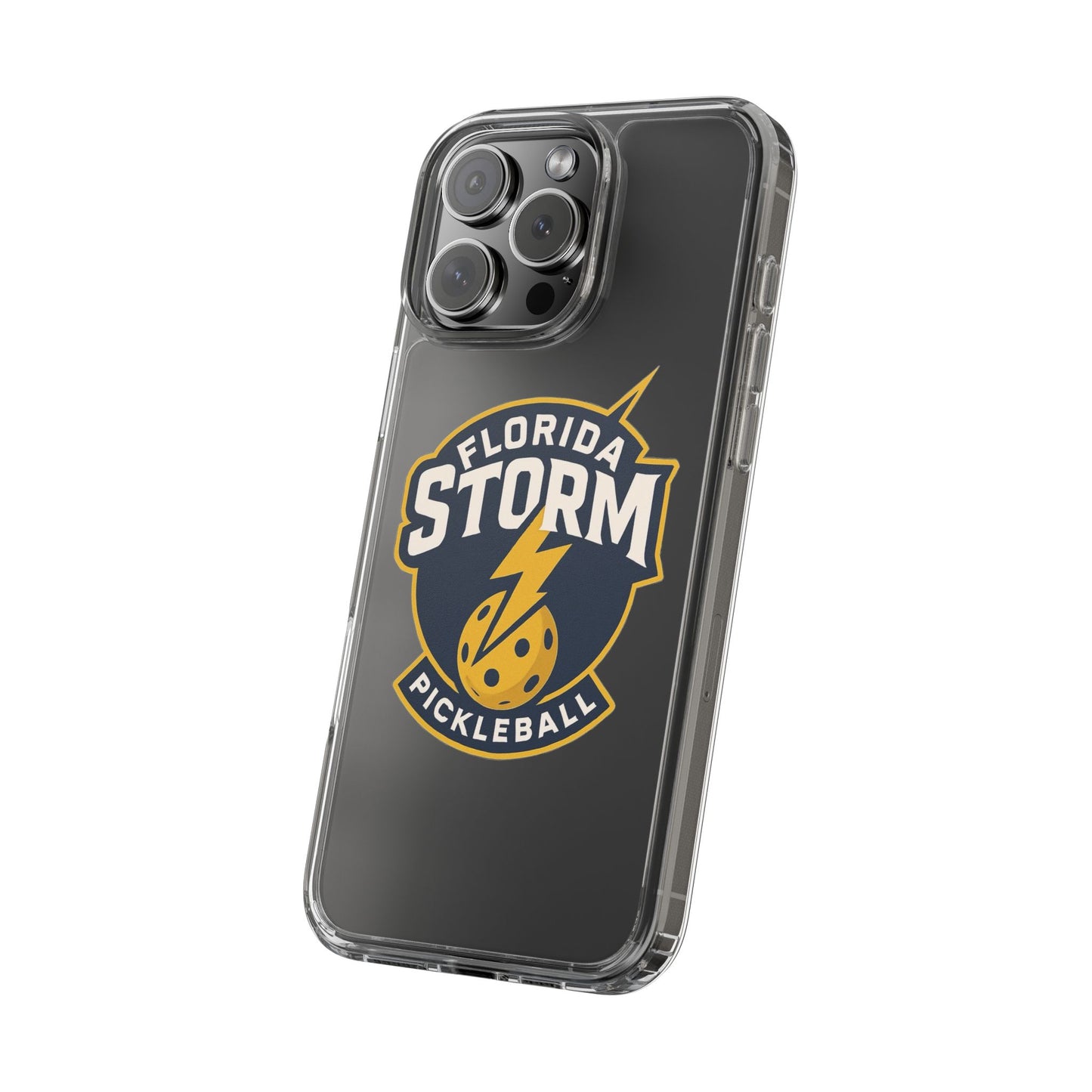 Florida Pickleball Clear IPhone Cases - all phone styles