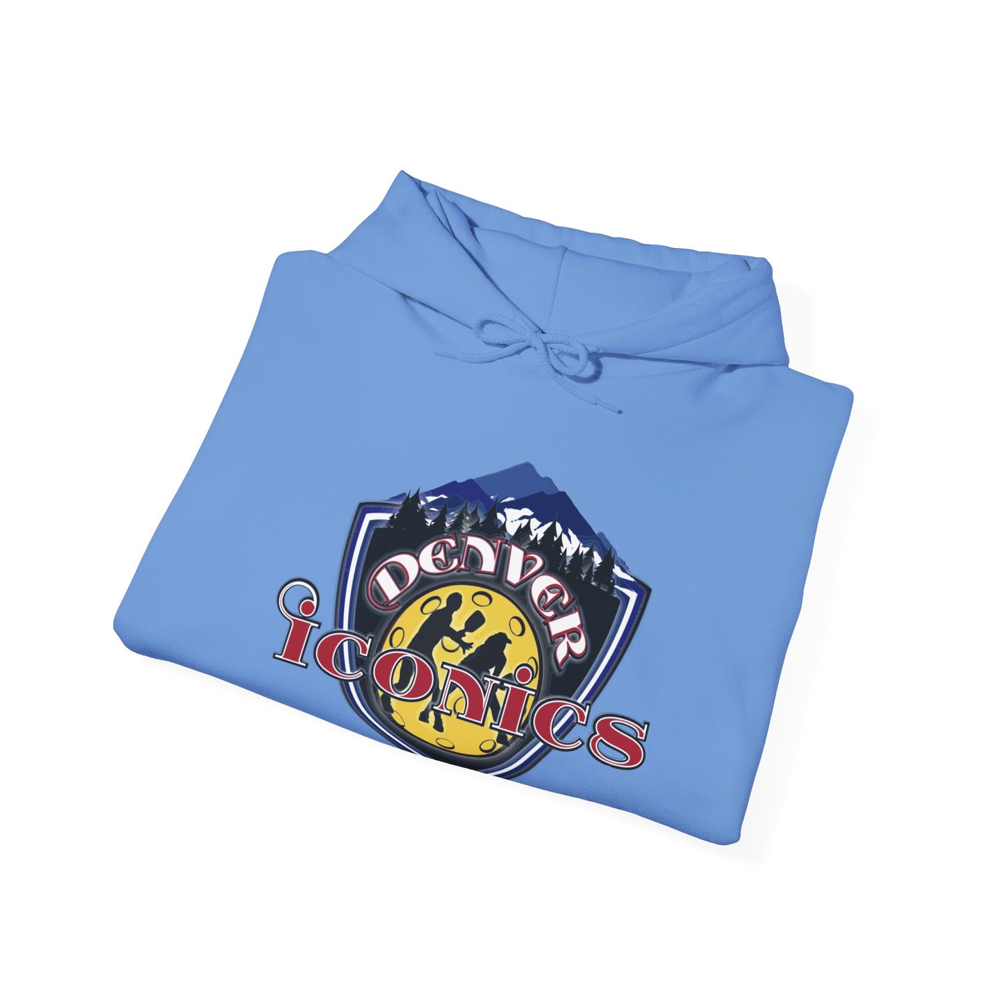 Denver Iconics NPL Team - 4 Sided Design - Unisex Hoodie (customize name)