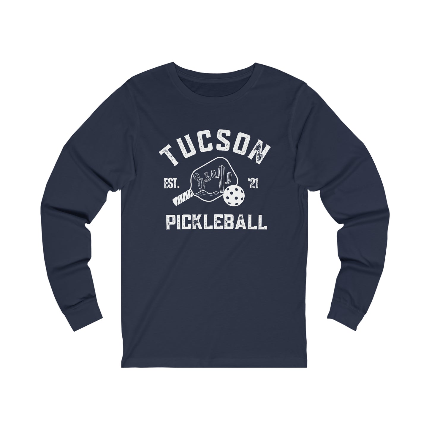Hold the Pickle Tucson AZ - Unisex Jersey Long Sleeve Tee. Customize back
