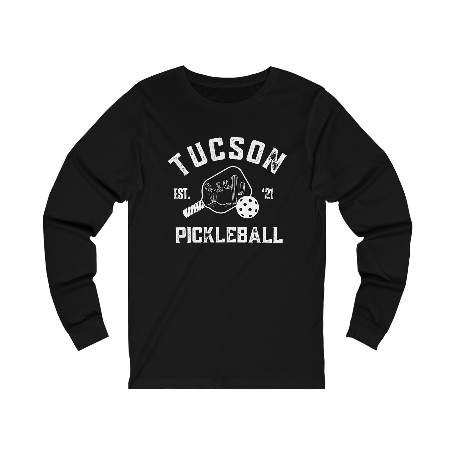 Hold the Pickle Tucson AZ - Unisex Jersey Long Sleeve Tee. Customize back