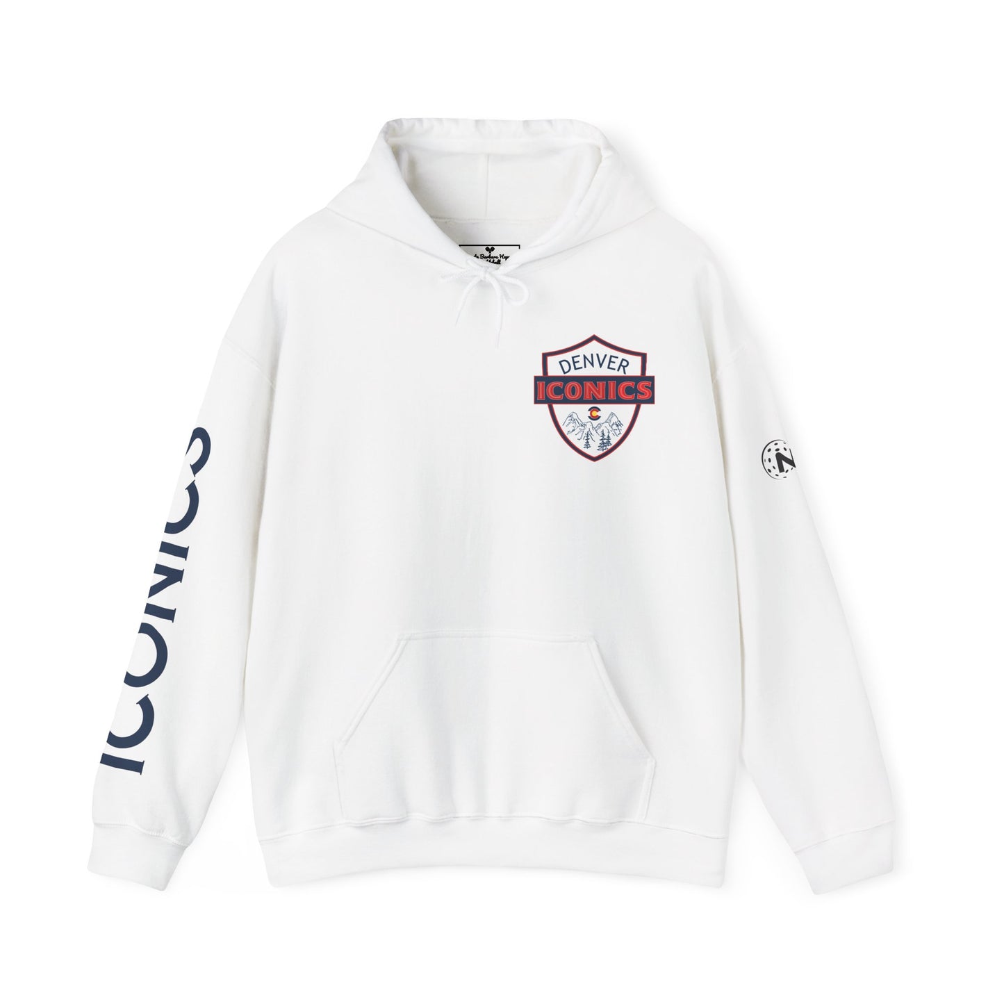 SHANE Denver Iconics Unisex Hoodie. 50% cotton/poly - Customize name to back or sleeve