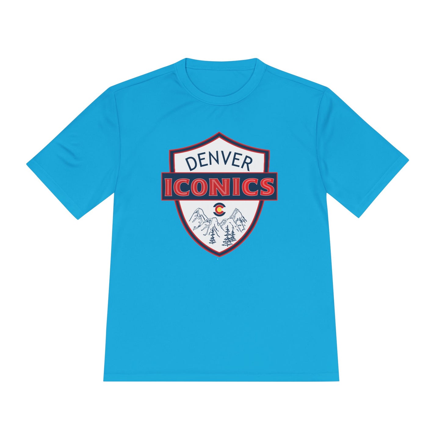 Denver Iconics Unisex Moisture Wicking T SPF 40 - Add name back