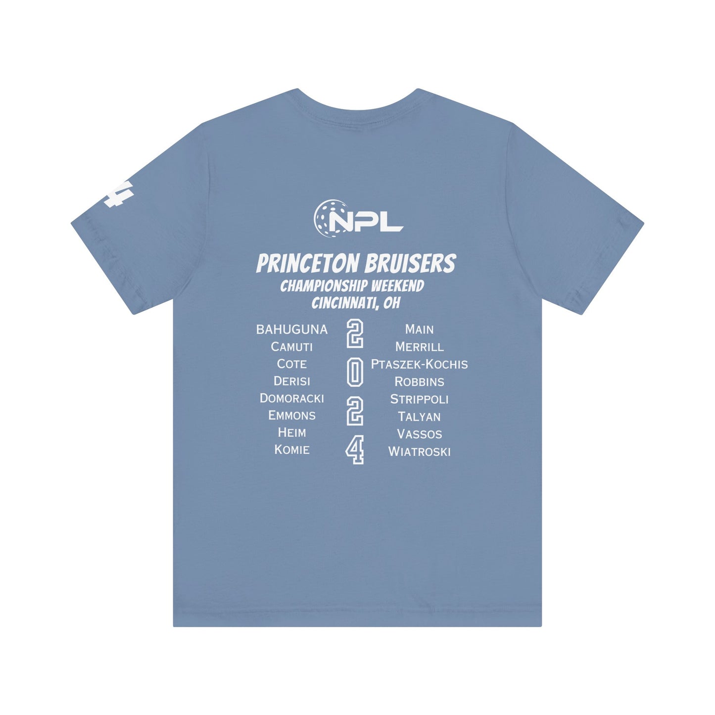 Princeton Bruisers Unisex Jersey Short Sleeve Tee