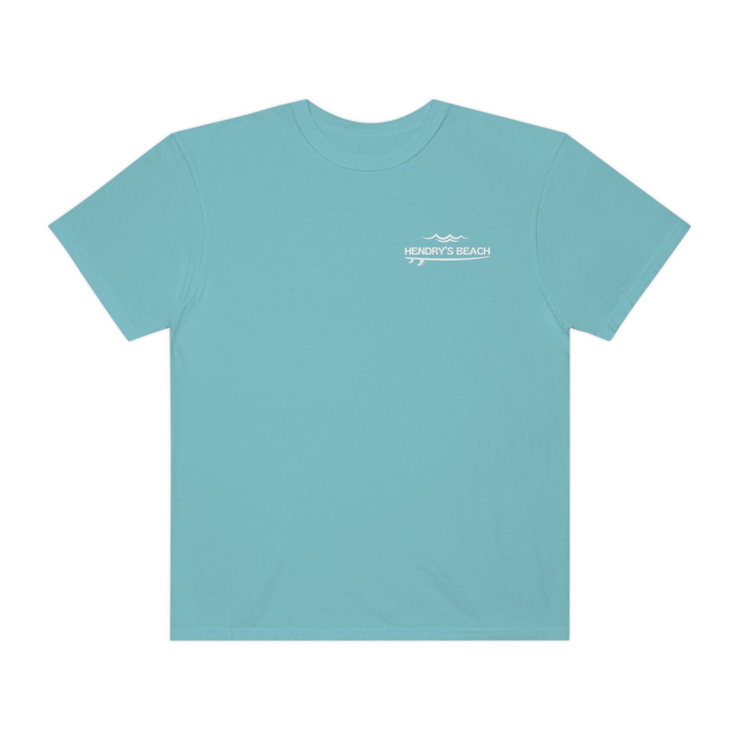 Santa Barbara Hendry’s Beach T-shirt - Comfort Colors- oversized fit