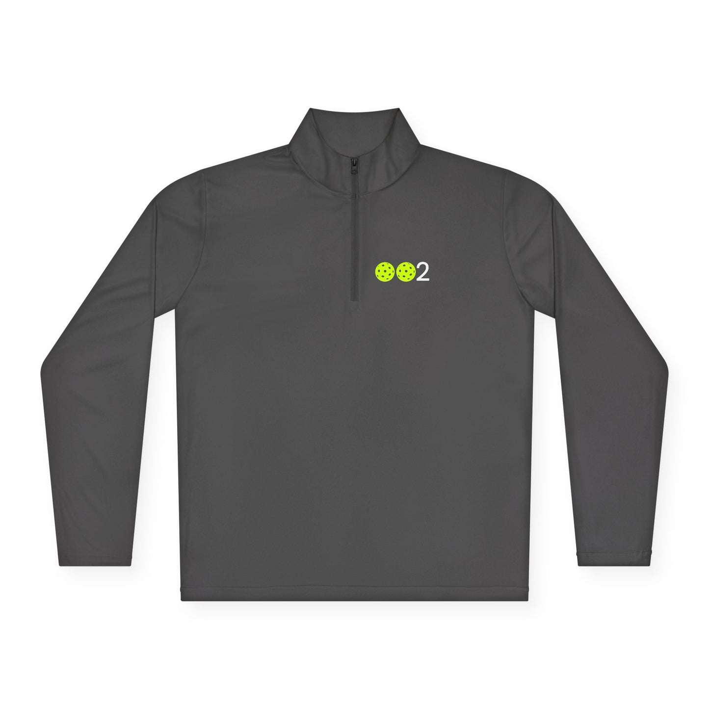 Kirsten PICKLZ 15 Unisex SPF 40 Moisture Wicking Quarter-Zip Pullover - add your number in instructions