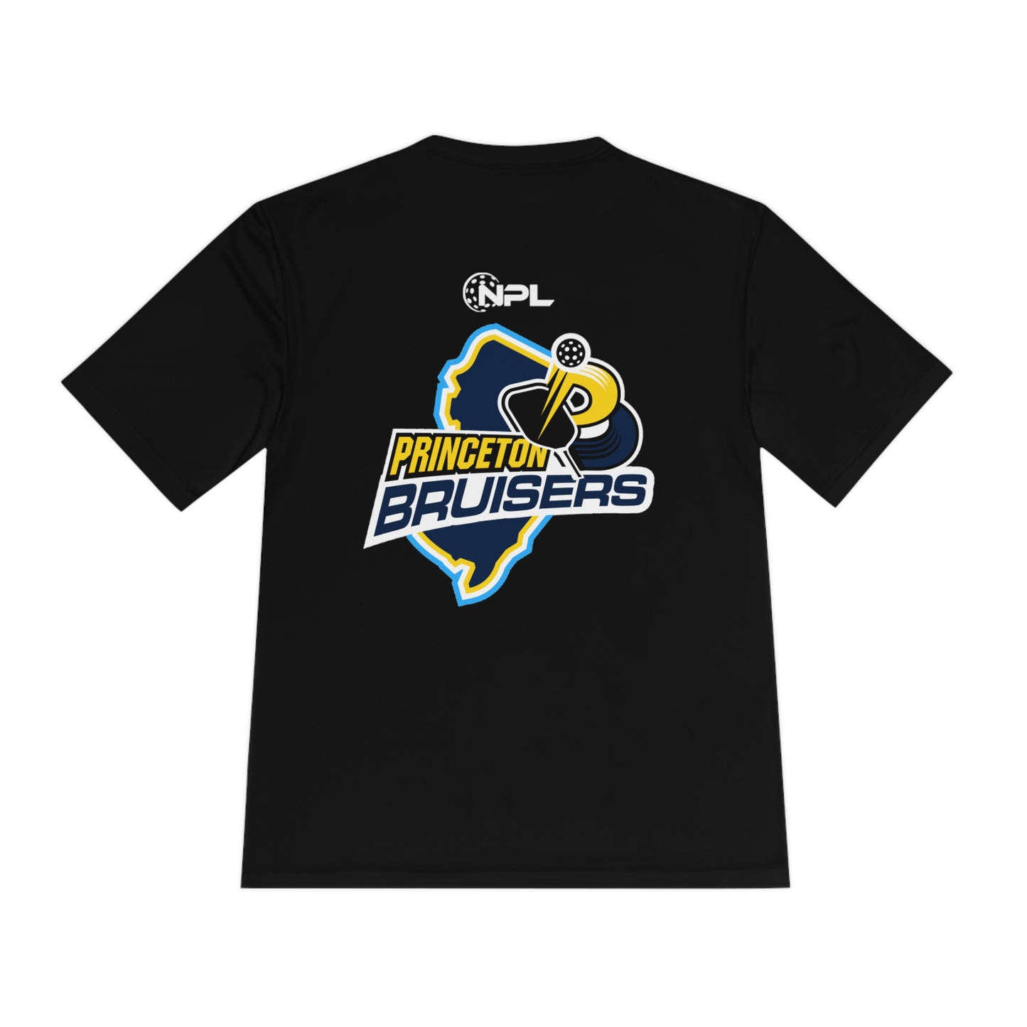 Princeton Bruisers - NPL Team Unisex Moisture Wicking Tee, SPF 40