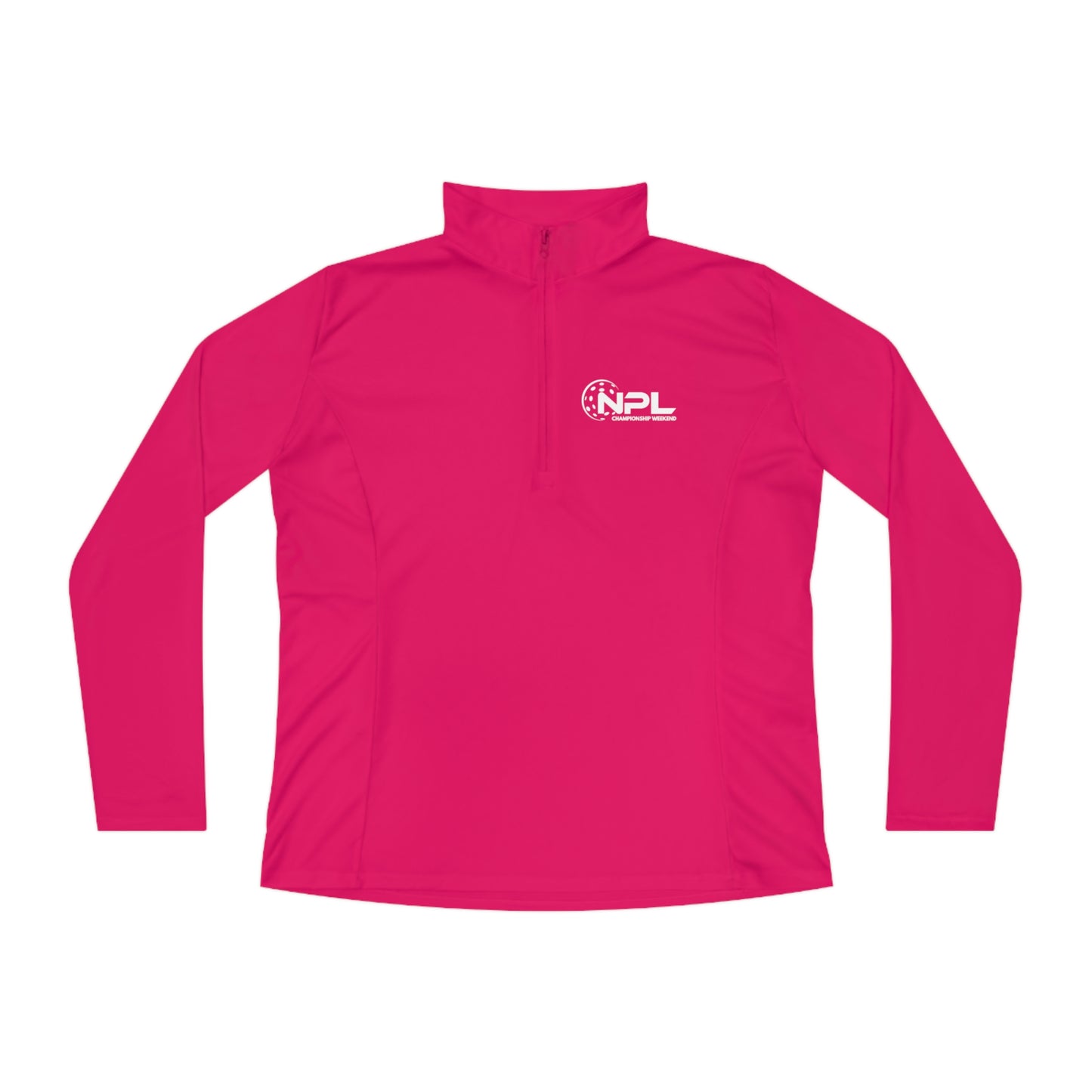 NPL Championship Weekend -Customize Ladies Lightweight Quarter-Zip Moisture Wicking
