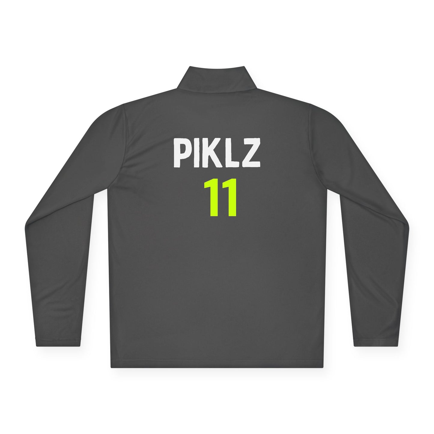 Kirsten PICKLZ 15 Unisex SPF 40 Moisture Wicking Quarter-Zip Pullover - add your number in instructions