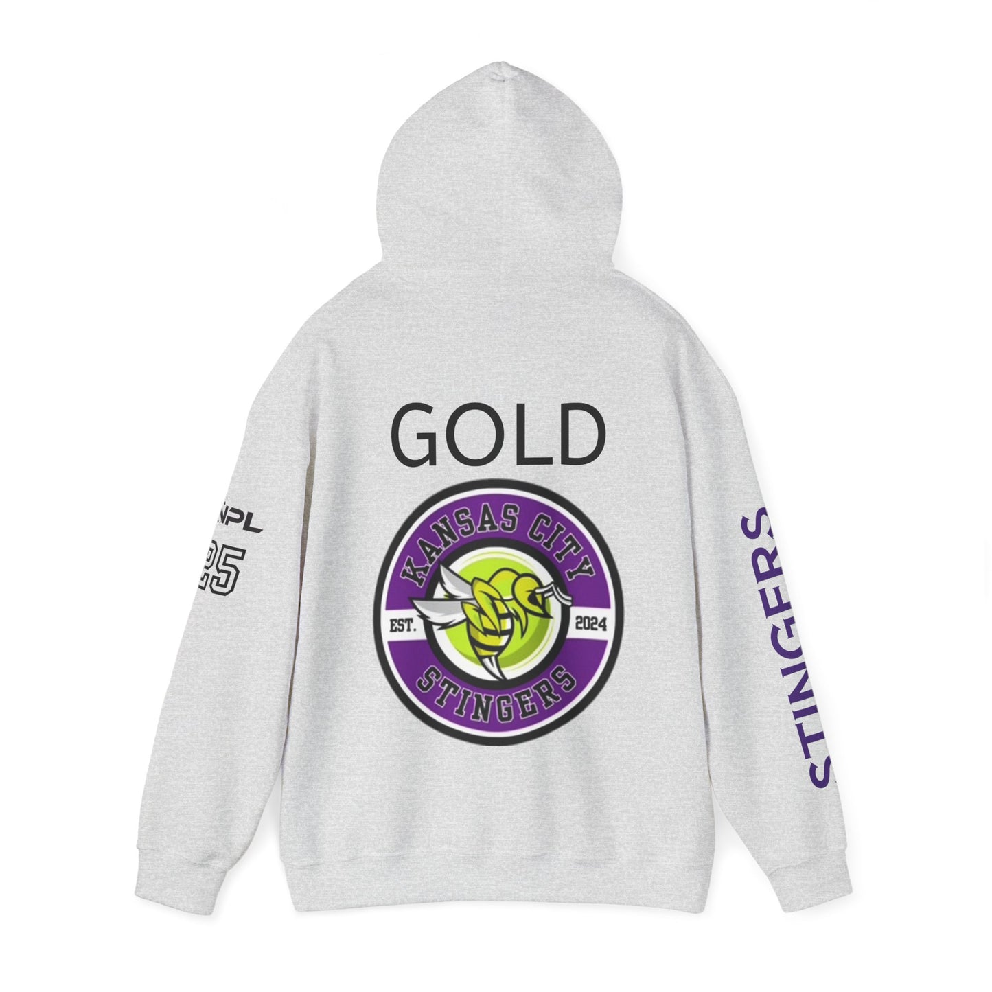 Kansas City Stingers - Customize Back - Unisex 50/50 Hoodie