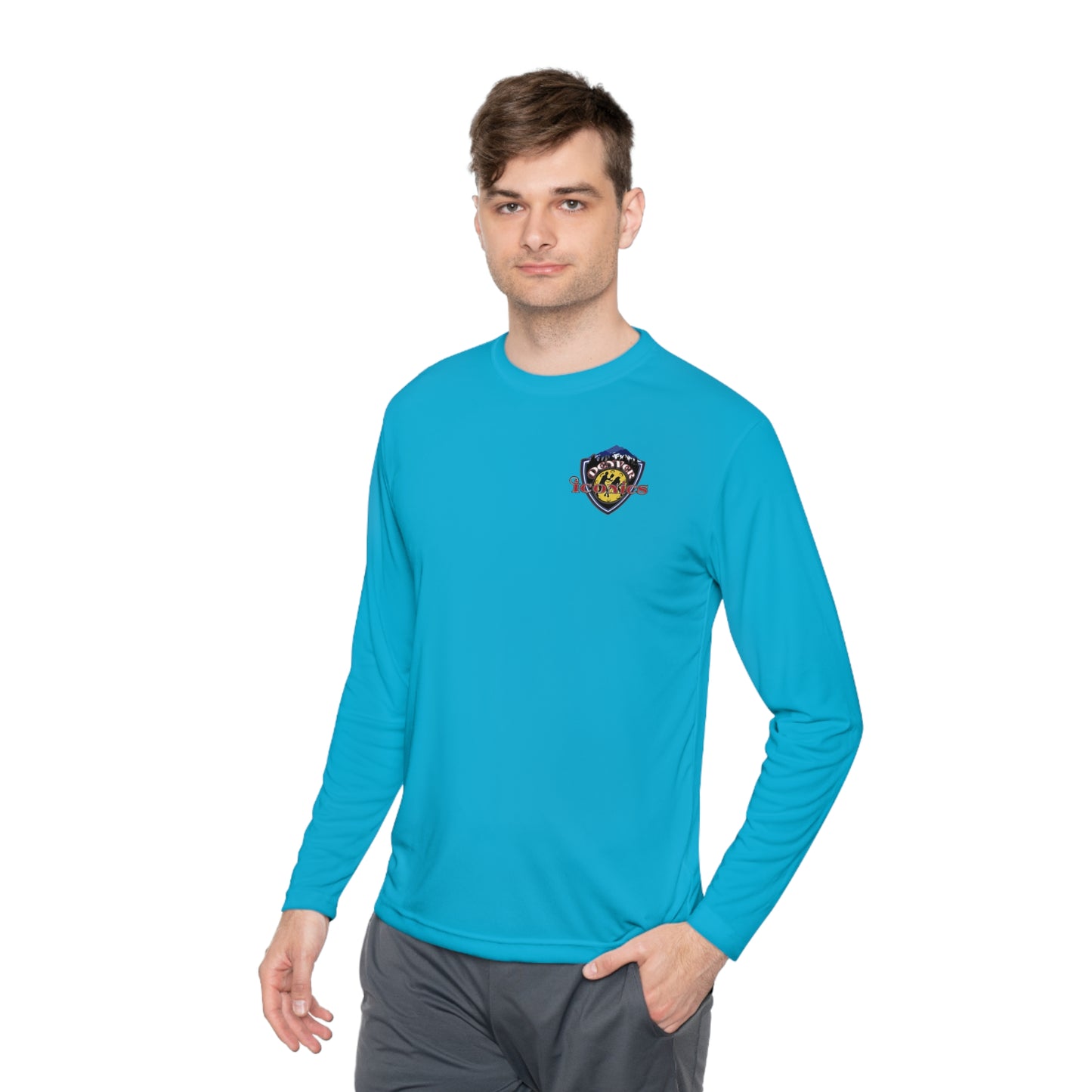 Denver Iconics NPL Team - Unisex Fuller Cut -Moisture Wicking Lightweight Long Sleeve, SPF 40