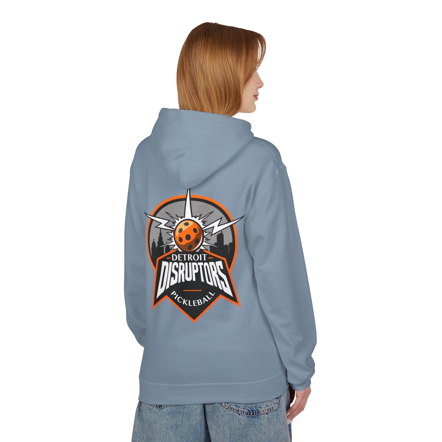 Detroit Disrupters Unisex Midweight Softstyle Fleece Hoodie