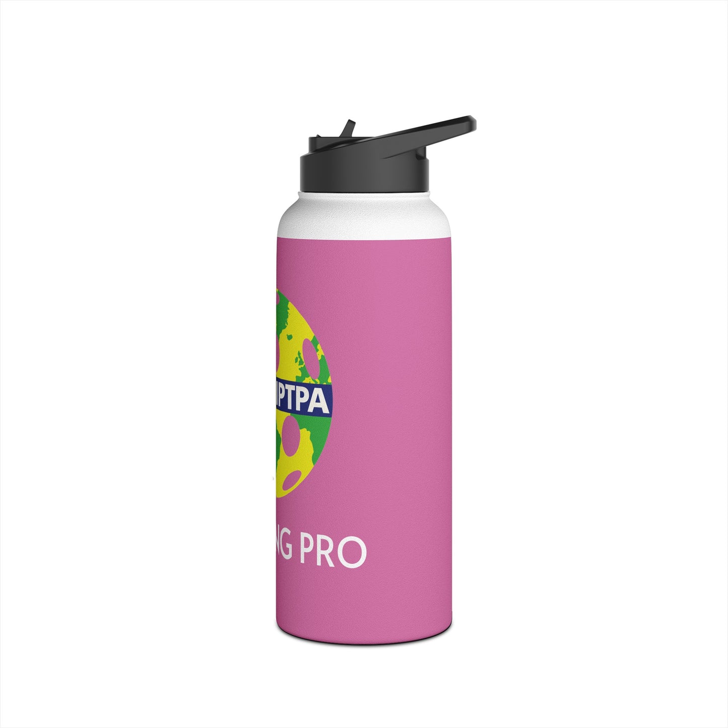 IPTPA Teaching Pro (or your name) 32 oz large -Stainless Steel Water Bottle, Standard Lid