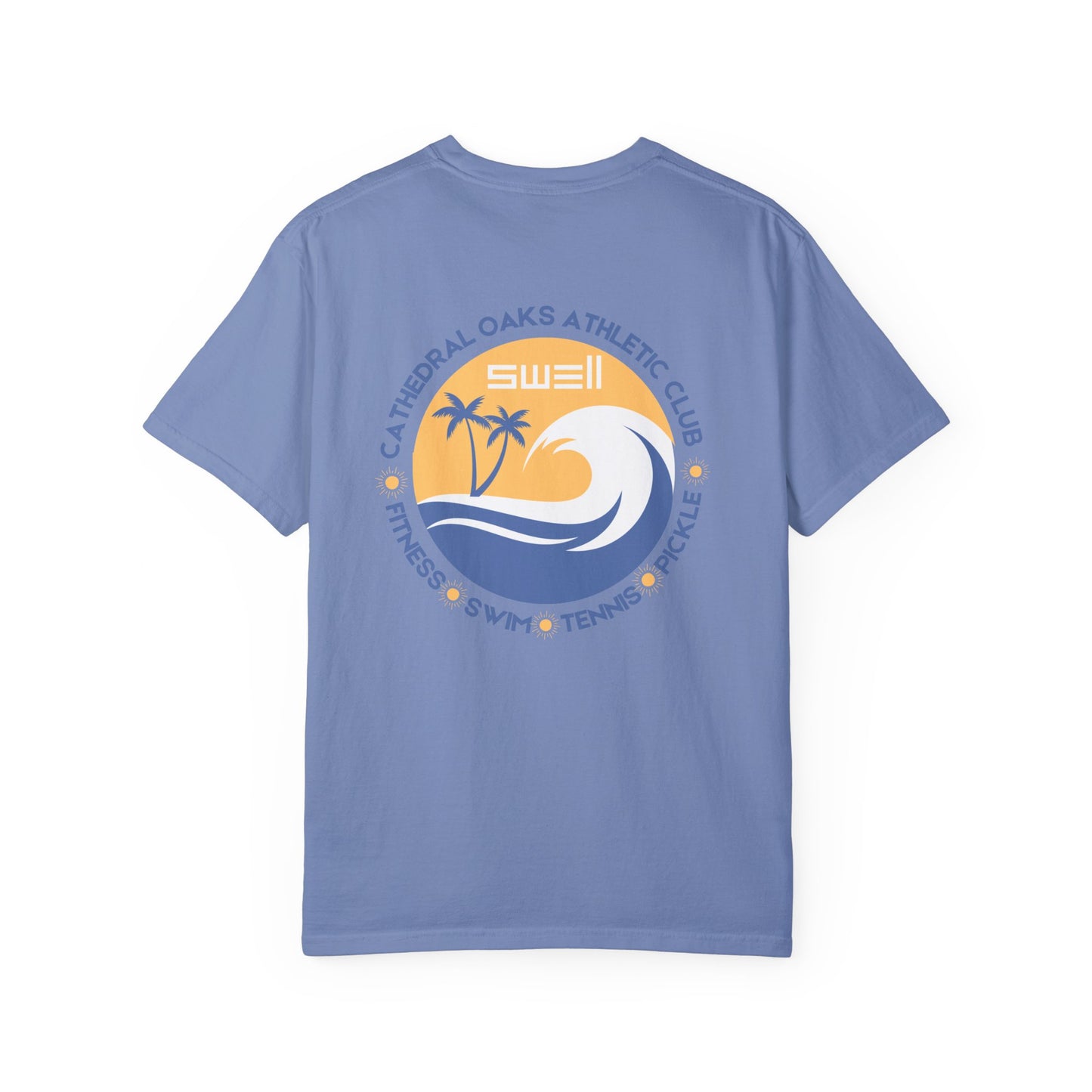Cathedral Oaks Athletic Club - Fitness/Swim/Tennis/Pickle -Unisex Garment-Dyed T-shirt