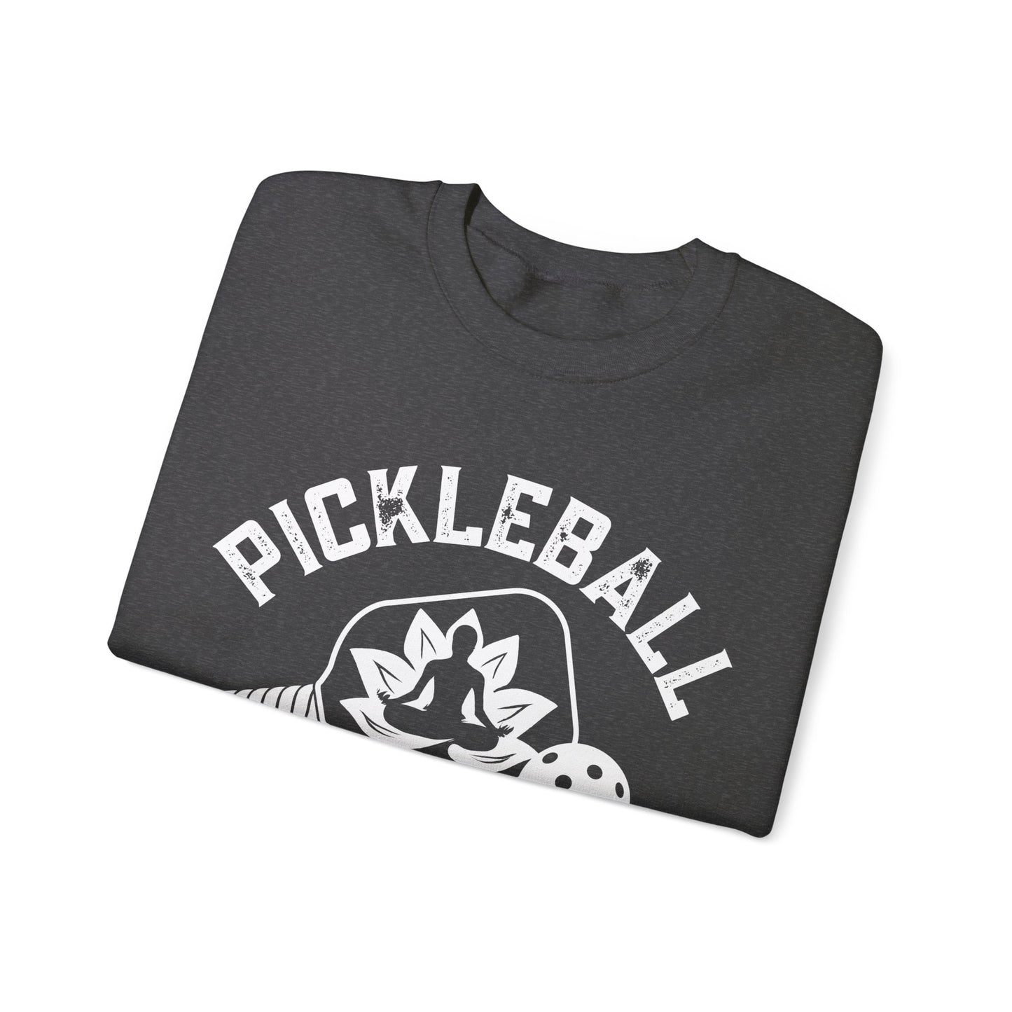 Pickleball Yogi Crew - can customize sleeve & back as shown