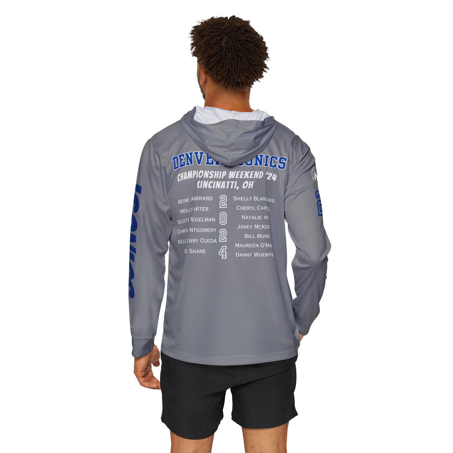 Denver Iconics Championship Weekend SPF 50 Wicking Sport Hoodie - add name