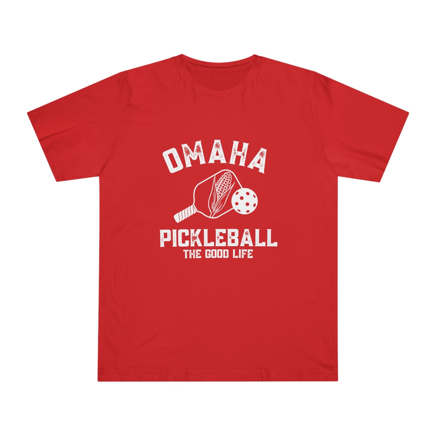 NEW!! Omaha Pickleball Soft - Unisex Deluxe T-shirt