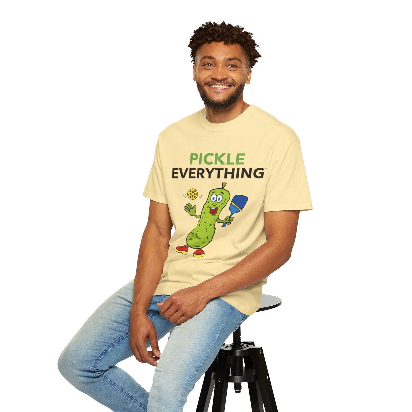 Pickle Everything Unisex Garment-Dyed T-shirt